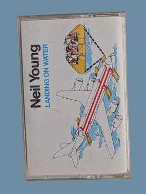 10/$25 Neil Young Landing on Water – Cassette Tape
